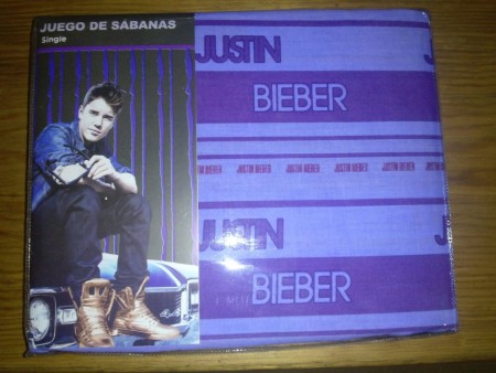 SABANA DE JUSTIN BIEBER, PLAZA Y MEDIA